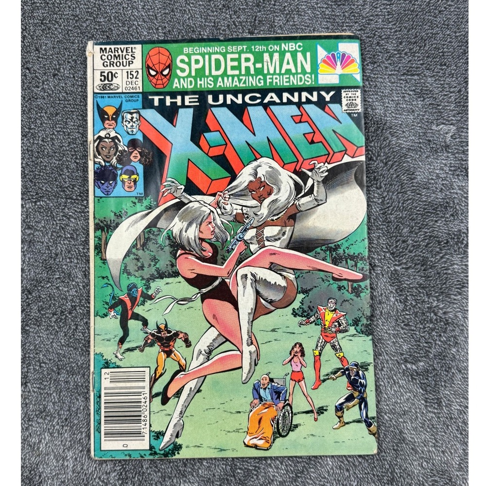 The Uncanny X-Men #152 Dec 1981 Marvel Comics Storm vs Emma Frost White Queen